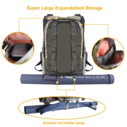 Maximumcatch Fly Fishing Vest With Multifunction Pockets Adjustable Size Fishing Backpack Fishing Bag