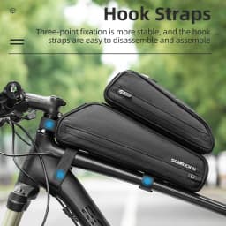 ROCKBROS Bicycle Bag MTB Road Multi Front Bag Frame Bag Triangle Bike Bag Tail Bag Set Daily Large Waterproof Cycling Panniers