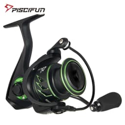 Piscifun Viper X Spinning Fishing Reel 4-15KG Max Drag 5.2:1/6.2:1 High Speed 10+1BB Smooth and Fast UltraLight Fishing Reels