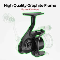 Piscifun Viper X Spinning Fishing Reel 4-15KG Max Drag 5.2:1/6.2:1 High Speed 10+1BB Smooth and Fast UltraLight Fishing Reels