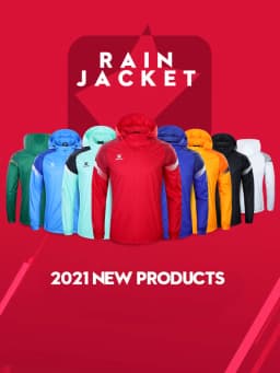 KELME Men's Windbreaker Running Jacket Soccer Kid Hooded Windproof Coat Couple Training Waterproof Jacket Quick Dry 8061WT1005