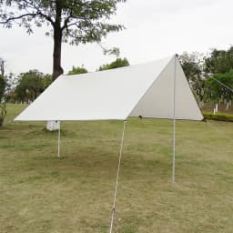 Adjustable 2m Tarp Tent Aluminum Alloy Pole Thicken Rack Stick Rod Outdoor Camping Lightweight Canopy Awning Support Poles