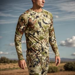 Long Sleeve Hunting Fishing Pullover, Polyester Camouflage, Anti-bacterial, Quick Dry, Sweat, High-grade, Autumn