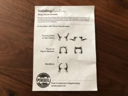 【paul】canti lever 18/5000 Clamp \ Disc brake cloth perfect spot second