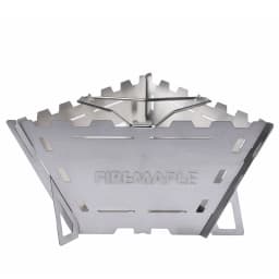 Fire Maple Camping Wood Stove Stainless Outdoor Portable Folding Wood Burning Stoves for Backpacking Picnic Hiking
