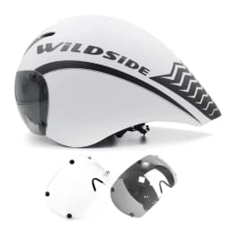 TT Cycling Helmet Lens Goggles Triathlon Tri Aero Road Bike Helmet Timetrial Race Bicycle Helmet Men Casco Ciclismo Accessories