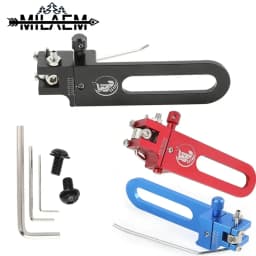 Archery Arrow Rest Aluminum Alloy Adjustable Sensitivity for Right Hand Outdoor Recurve Bow Target Shooting Hunting Accessories