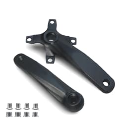 152/165/170mm Bicycle Square Hole Crankset 104BCD 30/32T/34T/36T/38T/40T/42T Narrow Wide Chainwheel Sprocket MTB Bike Crank Arms