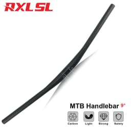 RXL SL 9 Degree Carbon Handlebar for Mtb Bicycle Handlebars 31.8mm*720/780mm UD Matte Flat Mountain Bike Handle Bar Accessories