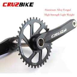 CRUZbike MTB Mountain Bike Kid's Bicycle Crankset Crank 155/160/165/170/175mm Aluminum Alloy with Chainring 30/32/34/36/38T