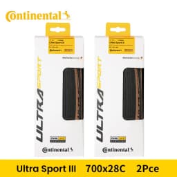 Continental 700C Road Bike Foldable Tire Ultra Sport III 700X28C Brown Edge Folding Tyre 28-622 180 TPI Gravel Tire