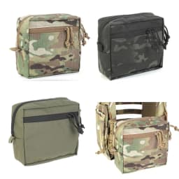 Outdoor Tactical SS GP Square Sundry Bag Vest MOLLE Zipper Practical Bag Waist Seal Accessory Bag