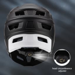 Eastinear's New Adult Bicycle Helmet Full-face Detachable Outdoor Sports Motorcycle Skateboard Riding Helmet Protects the Head