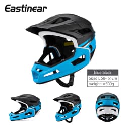 Eastinear's New Adult Bicycle Helmet Full-face Detachable Outdoor Sports Motorcycle Skateboard Riding Helmet Protects the Head