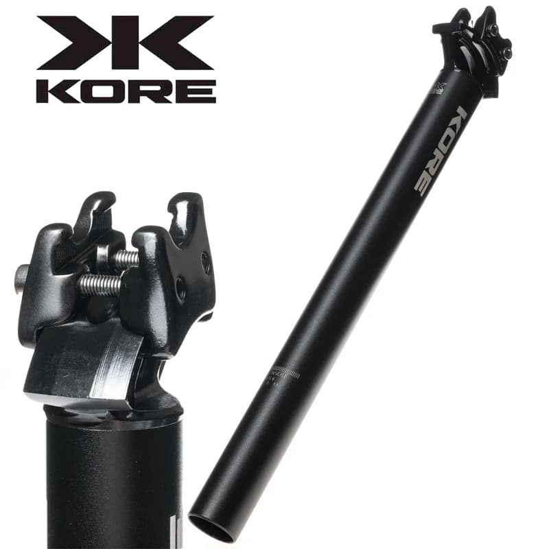 KORE Torsion I-Beam Single Rail Bike Seatpost Straight Non Offset 31.6/30.9x350mm Aluminum Bicycle Seat Post For MTB Road Foldin