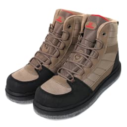 Men's Fishing Wading Boots Felt Sole Lightweight Anti-Slip Hunting Felt Bottom Waders Shoes With Metal Wading Studs