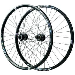 MTB PURPLE Bike Wheelset 29 26 27.5 AM Enduro DH 25mm Wide Rim Hub 142 Thru Axle 135 QR 6 Pawls Bicycle Wheel G3 Spokes HG MS XD
