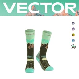 VECTOR High Quality Professional Sport Socks Breathable Road Bicycle Socks Men and Women Outdoor Sports Racing Cycling Socks