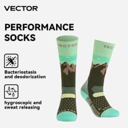 VECTOR High Quality Professional Sport Socks Breathable Road Bicycle Socks Men and Women Outdoor Sports Racing Cycling Socks