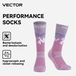 VECTOR High Quality Professional Sport Socks Breathable Road Bicycle Socks Men and Women Outdoor Sports Racing Cycling Socks