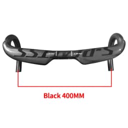 Bike Carbon Road Handlebar 400/420/440mm Glossy Internal Routing Bicycle Handle Bar Bicycle Accessories