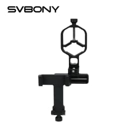 Svbony SV214 Pro 3-Axis Universal Smartphone Adapter 28mm-48mm/44mm-64mm Clamp Range for Telescope or Digiscoping
