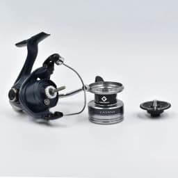 SHIMANO CATANA Spinning Fishing Reel 3+1BB Metal Spool G-Free Body and Propulsion Line Management System