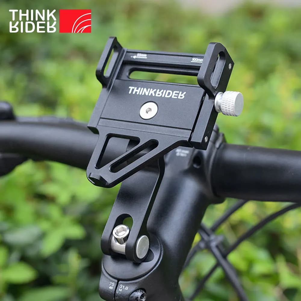 Thinkrider Phone Holder Motorcycle Electric Bicycle Smartphone Cnc Aluminum Alloy Bracket Five Claws Mechanical Bike Holder