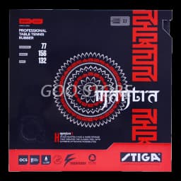 STIGA Table Tennis Rubber MANTRA H Offensive Pimples in with Sponge Pips-in Ping Pong Tenis De Mesa