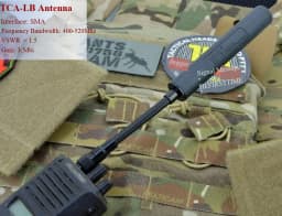 PRC152/148 Walkie Talkie New Donkey Whip Antenna Gain 148UV Center Frequency 433.000MHz