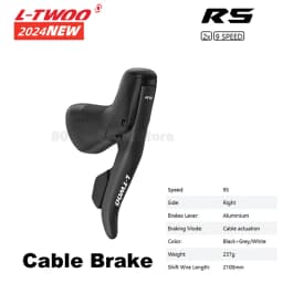 LTWOO R5 2x9 speed Road Bike Shifters Lever Cable Brake Road Bicycle 18s Derailleur, LTWOO R5 set is compatible for Sora 9s Road