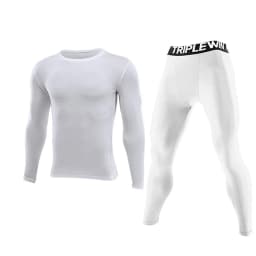 Men Long Sleeve Tracksuits GYM Fitness Tee + Leggings Men's Sport Running Set Yoga Skiing Basketball Football Clothes Suit 96