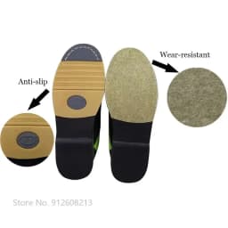 Men PU Leather Bowling Shoes Women Professional Sports Bowling Sneakers Unisex Right-hand Anti-skid Shoes Breathable Trainer