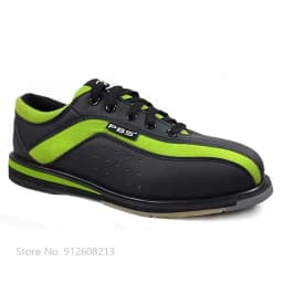 Men PU Leather Bowling Shoes Women Professional Sports Bowling Sneakers Unisex Right-hand Anti-skid Shoes Breathable Trainer