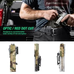 Fit Glock 17/19/19X/44/45 (GEN 1-5) & 23/32 (GEN 3-4) Glock 43/43X/ Taurus G2C/G3C/G2 IWB Clear Holsters With Claw Right Gun Bag