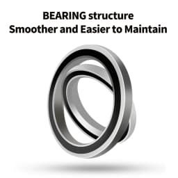 TiTo Titanium Alloy Threadless Headset for MTB Road Bike Titanium Bicycle Parts Cycling Headsets 34mm/44mm/41.8-52mm Taper