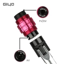 Giyo 140psi Bicycle Pump Portable Presta/Schrader Valve MTB Cycling Pump Road Bike Mini Floor Standing Pump Tire Inflator