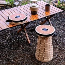 Outdoor folding stools, portable, travel adjustable and extendable chairs, soft rubber seats, street vendors, night markets
