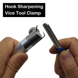 Hook Sharpening Vice Tool Clamp Fishhook Chod Hair Rigs Hooks Alu Alloy Easy To Use For Carp Fishing Terminal Tackle Accessories