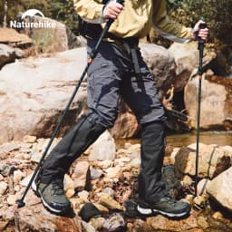 Naturehike 1 Pair Trekking Waterproof Leg Covers Hiking Snow Legging Gaiters Outdoor Climbing Camping Skiing Foot Cover