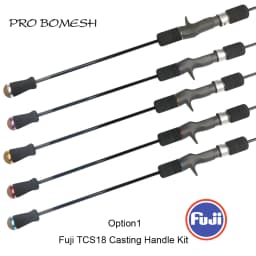 Pro Bomesh Fuji DPS18 TCS18 Reel Seat EVA Handle Kit Slow Jigging DIY Fishing Rod Component Pole Accessory Repair