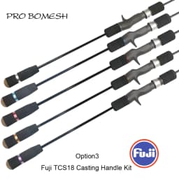 Pro Bomesh Fuji DPS18 TCS18 Reel Seat EVA Handle Kit Slow Jigging DIY Fishing Rod Component Pole Accessory Repair