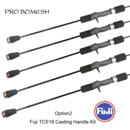 Pro Bomesh Fuji DPS18 TCS18 Reel Seat EVA Handle Kit Slow Jigging DIY Fishing Rod Component Pole Accessory Repair