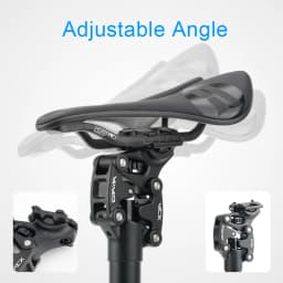 RIRO RCX Bicycle Suspension Seatpost Shock Absorber Seat Post 350mm*27.2mm/28.6/30.0/30.4/30.9/31.6/33.9mm MTB/E-Bike Seat Tube