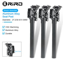 RIRO RCX Bicycle Suspension Seatpost Shock Absorber Seat Post 350mm*27.2mm/28.6/30.0/30.4/30.9/31.6/33.9mm MTB/E-Bike Seat Tube