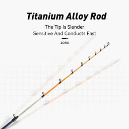 LEYDUN ZORO Super Light Fishing Rods 145cm 58g Tianium Tip Cuttlefish Fishing Casting Rod Squid Boat Fishing