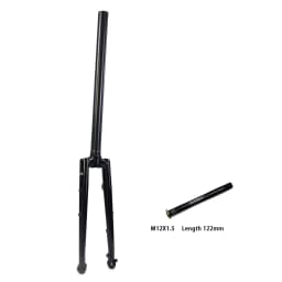 SILVEROCK Chrome Steel Fork 20" 406 451 Disc Brake BIKEPACKING Rack for Folding Minivelo BMX Bike Rigid Forks 1 1/8" 28.6mm