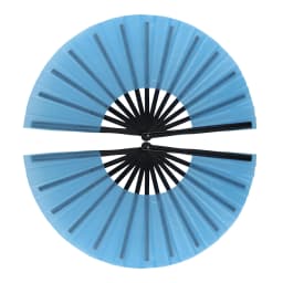 Tai Chi Fan Bamboo Kung Fu Martial Arts 34 Centimeter Fans Wushu Art Martiaux Cosplay Dance Performance Fan Red Kun Master