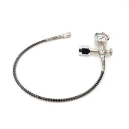 Scba Fill Station Charging Adapter For CGA347 SCBA SCOTT MSA Tank With Hose Gauge Quick Disconnect