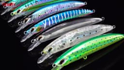NOEBY Heavy Sinking Minnow Lure 170mm 56g 195mm 84g Jerkbait Long Cast Tuna GT Big Game Saltwater